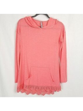 Lightweight long sleeve pullover shirt hoodie